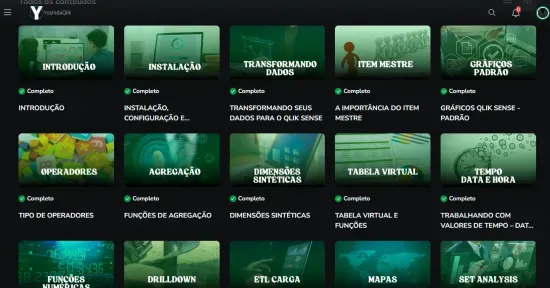 Conteúdo Programático do Curso de Qlik Sense Completo - Mago dos Dados